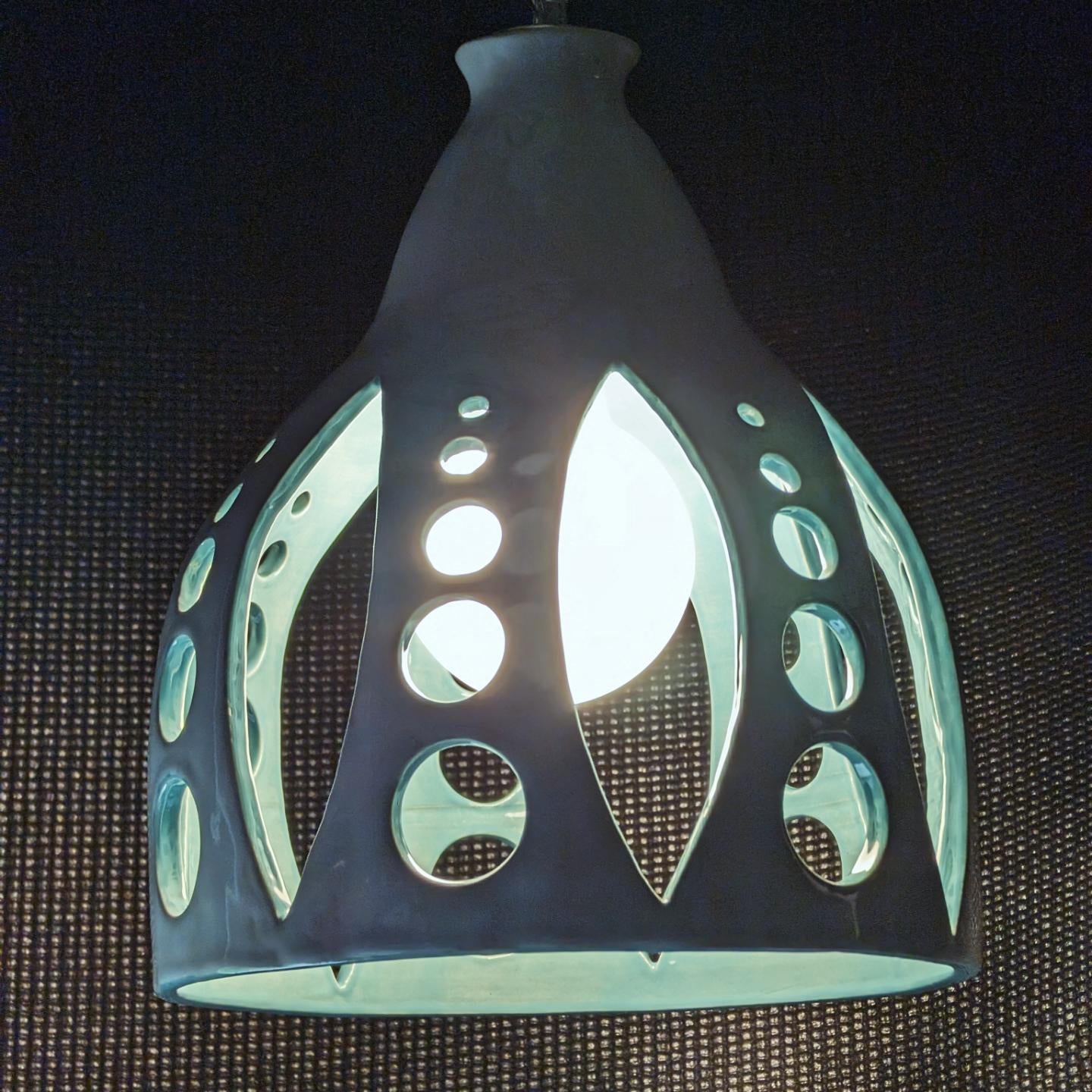 Swag Lamp, Ceramic