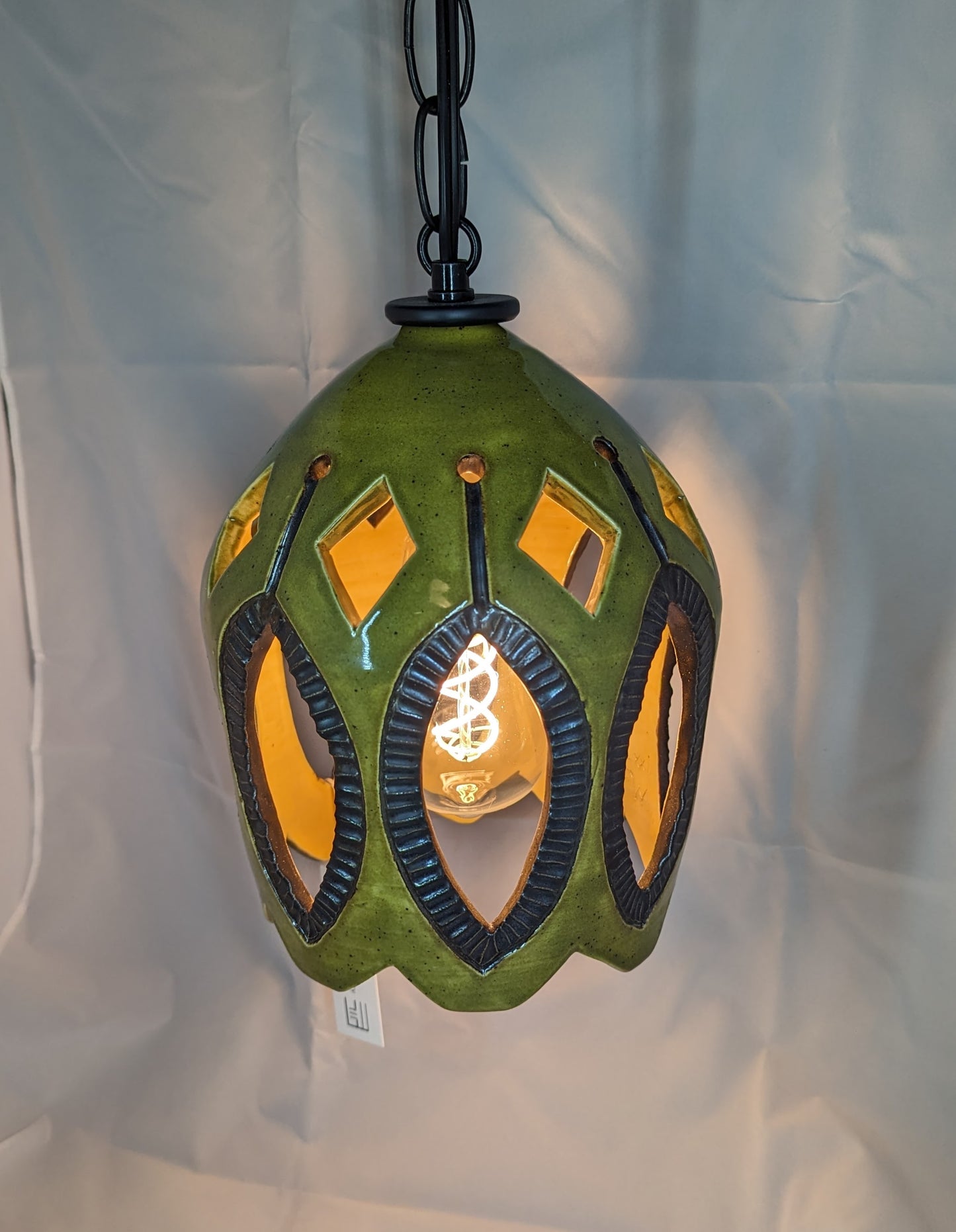 Swag Lamp, Ceramic