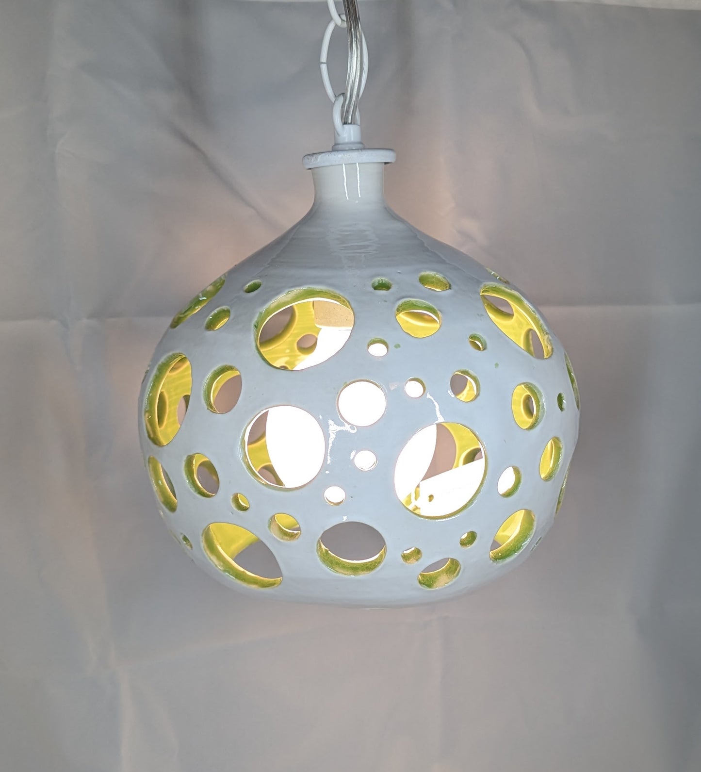 Swag Lamp, Ceramic
