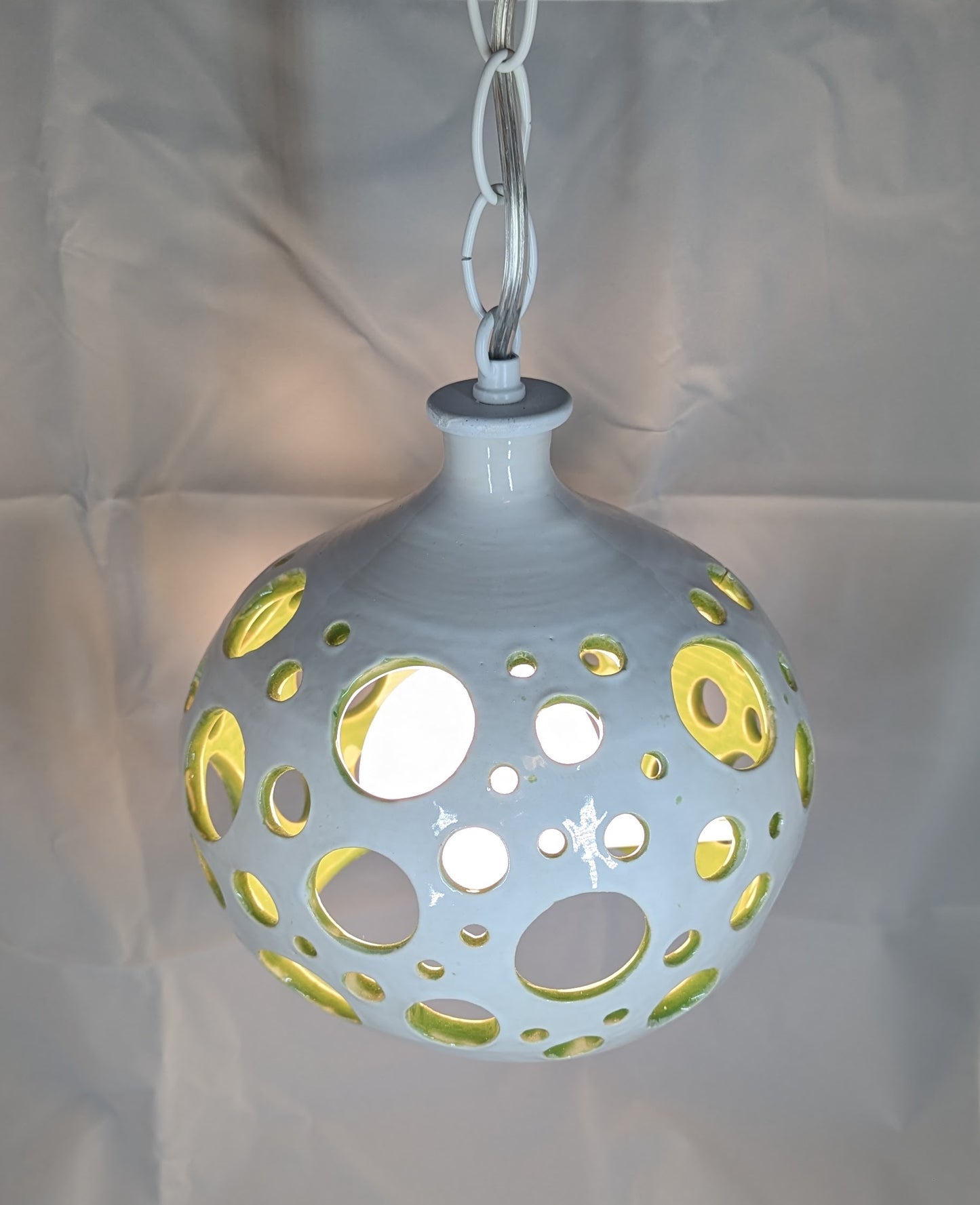 Swag Lamp, Ceramic