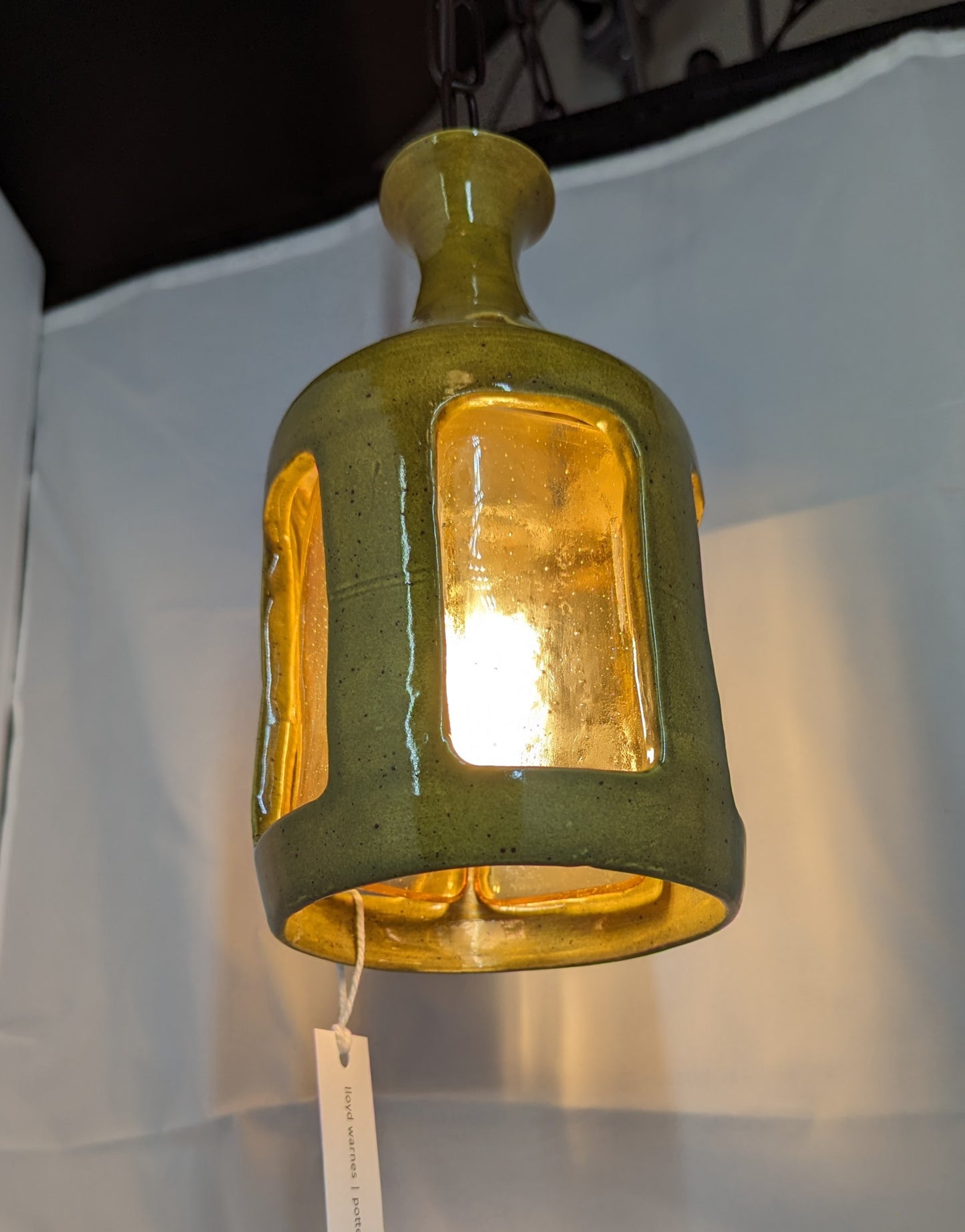 Swag Lamp, Ceramic