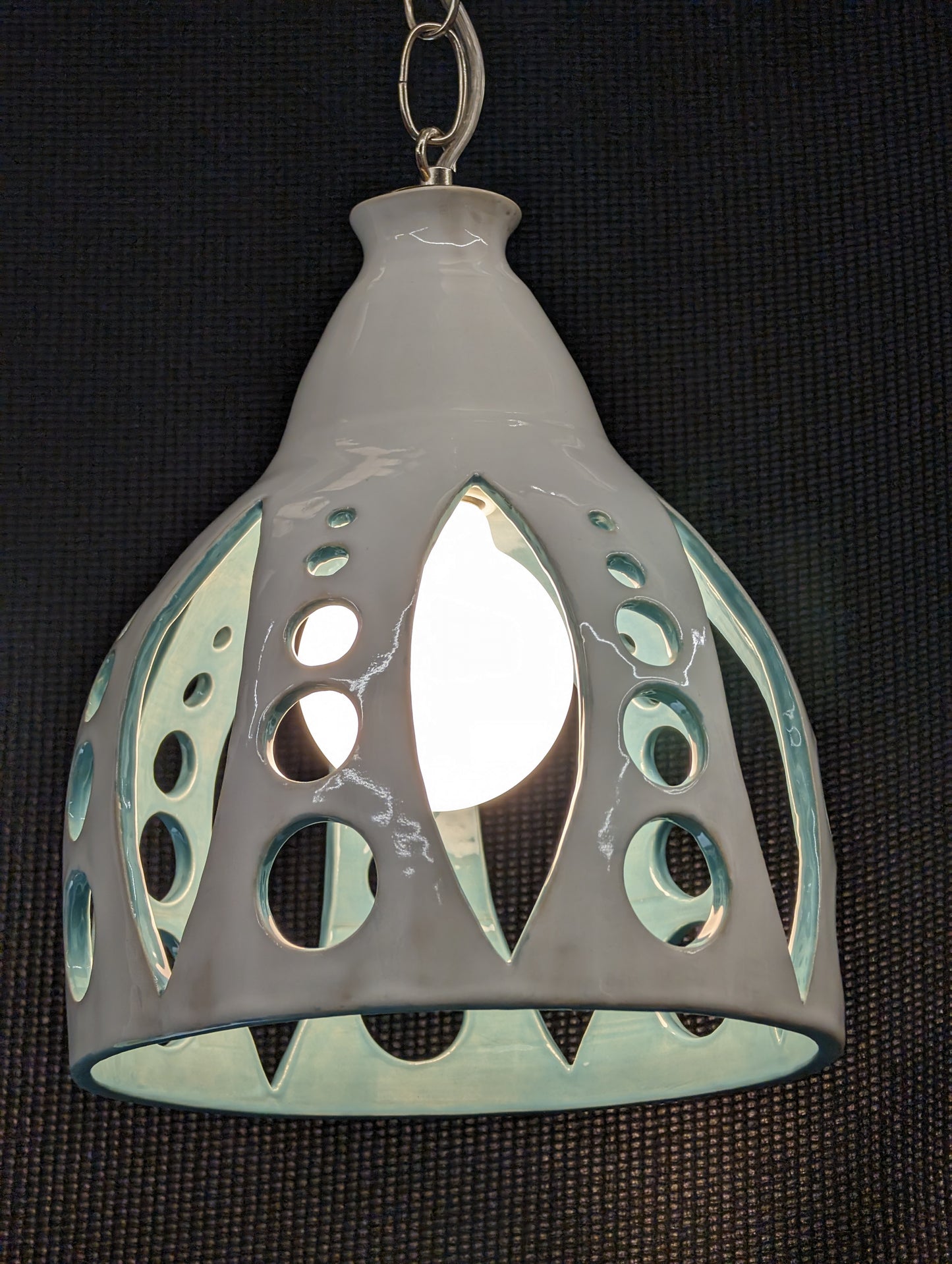 Swag Lamp, Ceramic