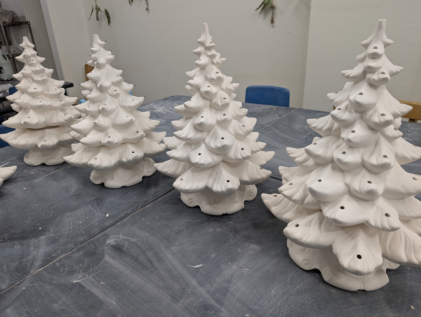 Christmas Tree, Ceramic Bisque Only
