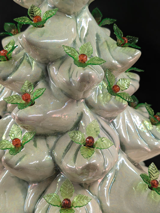 Christmas Tree, Ceramic Finished Complete