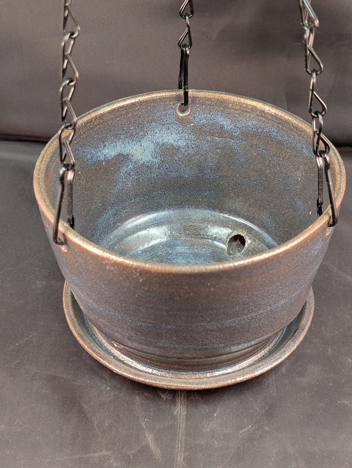 Planter, Hanging with Drip Tray