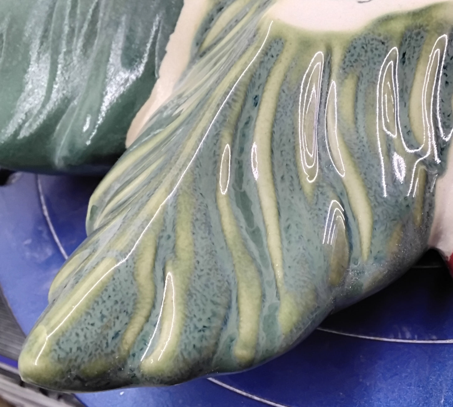 Christmas Tree, Ceramic, Emerald Falls Glaze Test