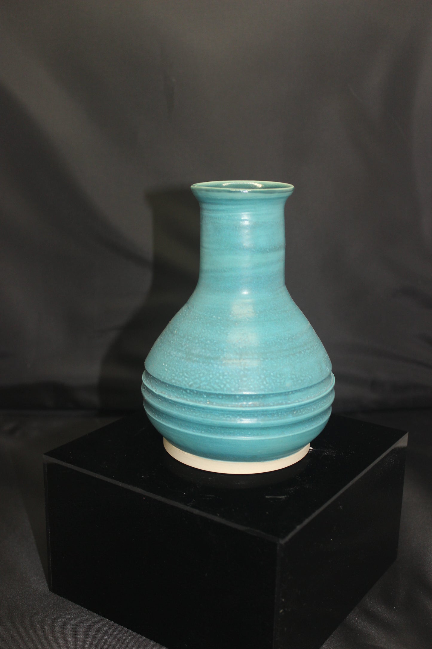 Vase, Round Bottom, Carved