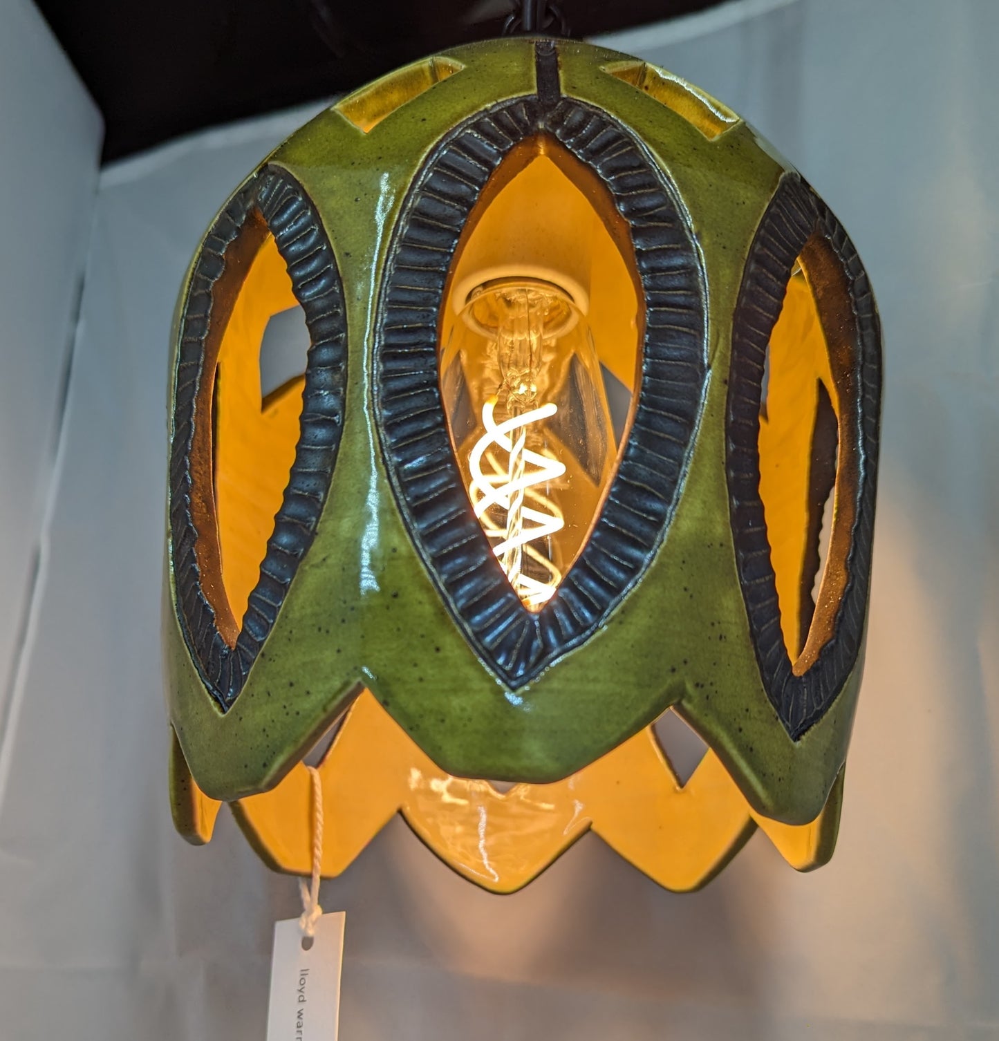 Swag Lamp, Ceramic