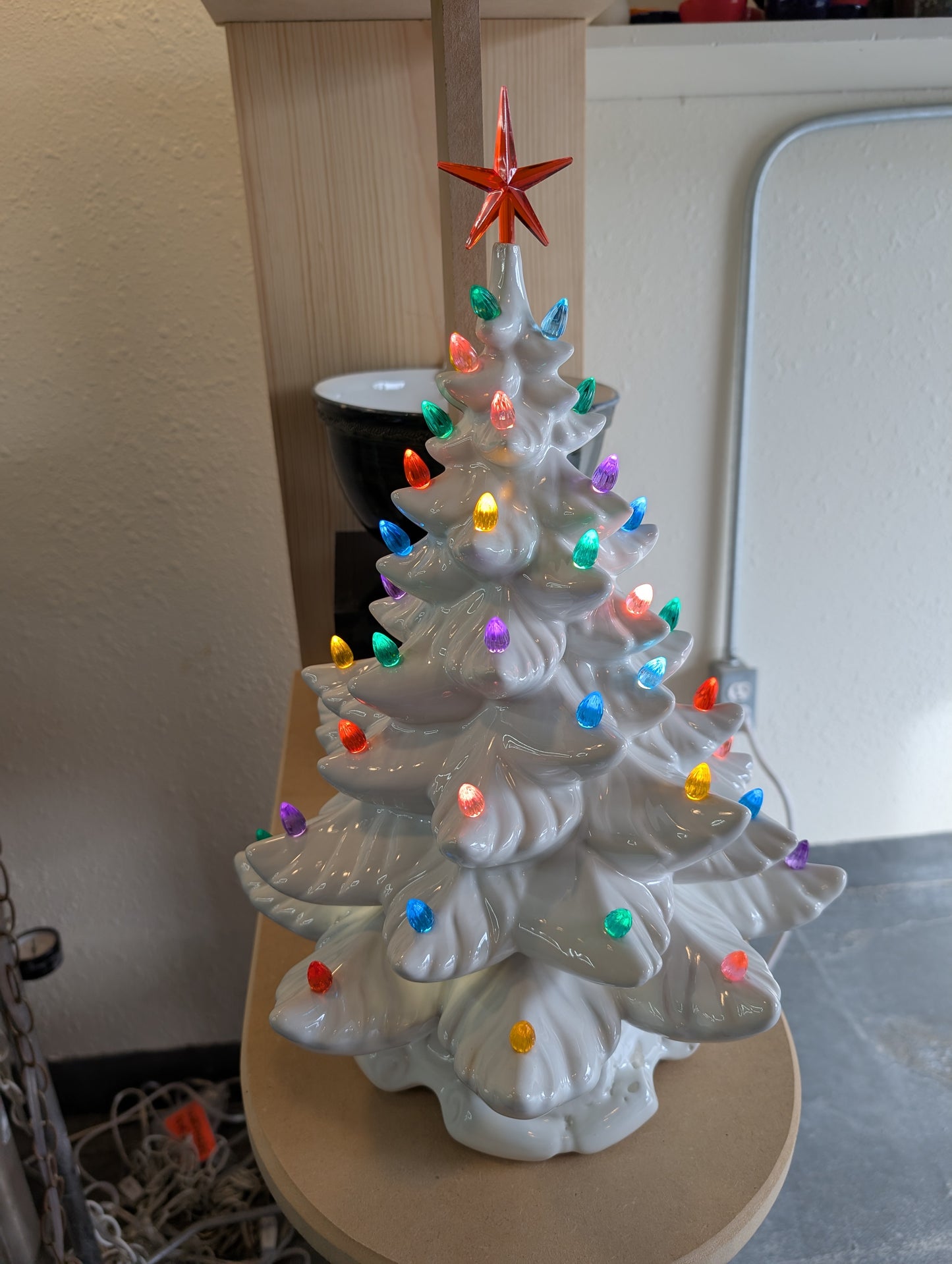 Christmas Tree, Ceramic Custom Glazed