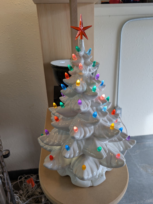 Christmas Tree, Ceramic Custom Glazed