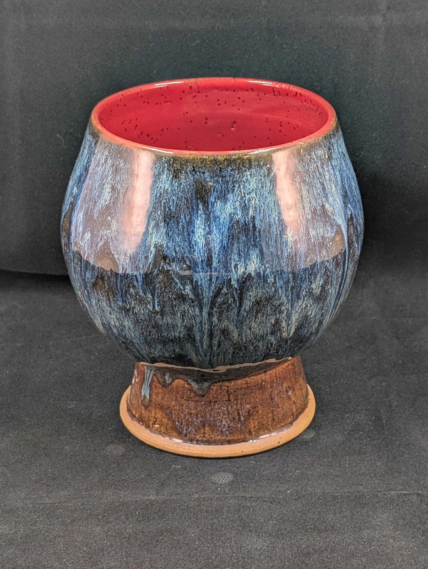 Bowl Vase, Goblet Shaped