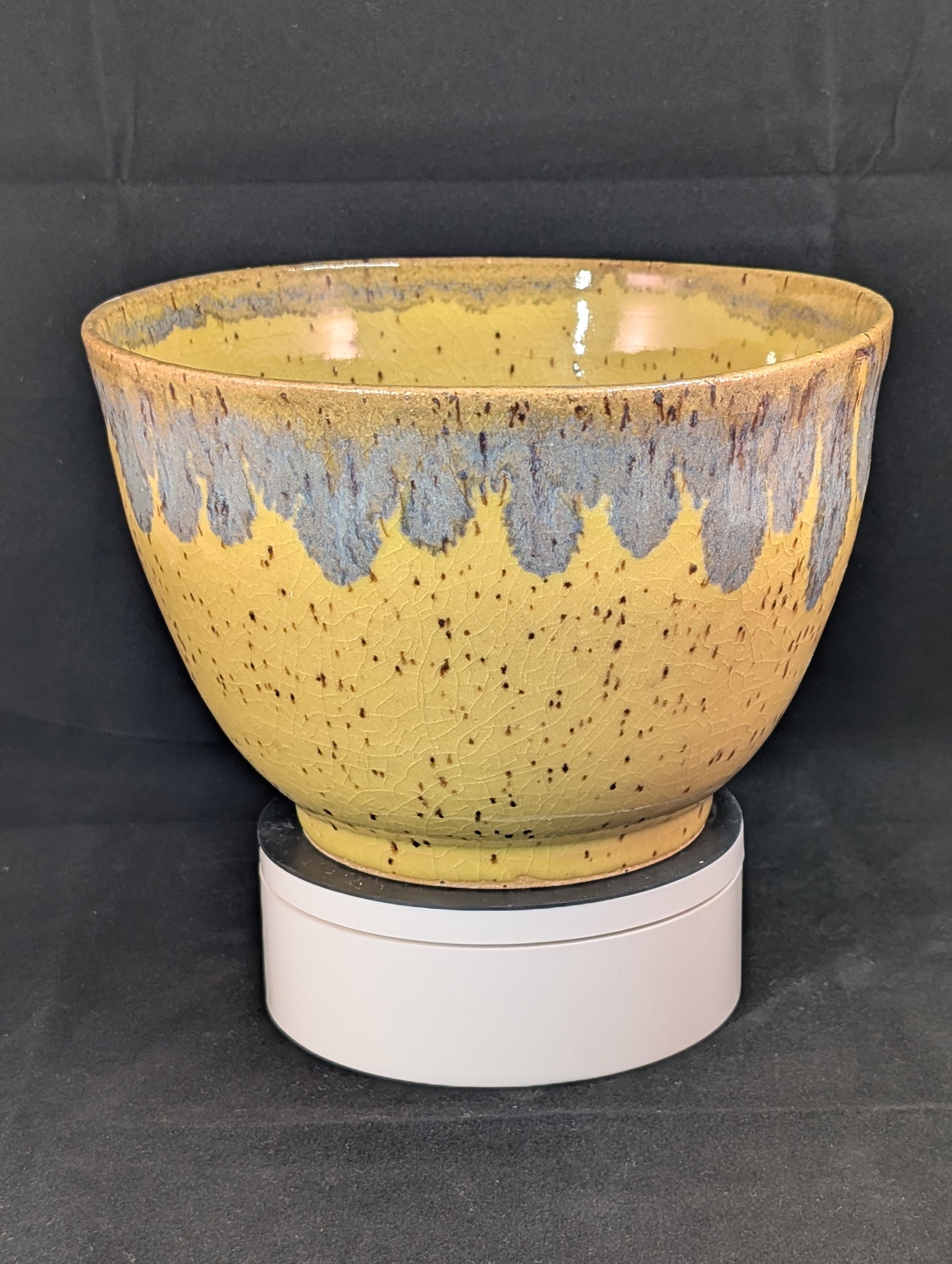 Bowl, Decorative w/Drip Glaze