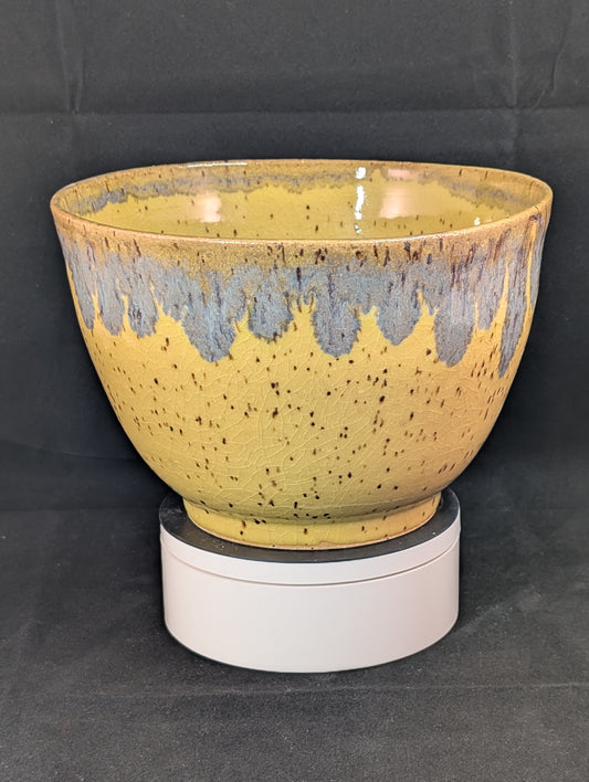 Bowl, Decorative w/Drip Glaze