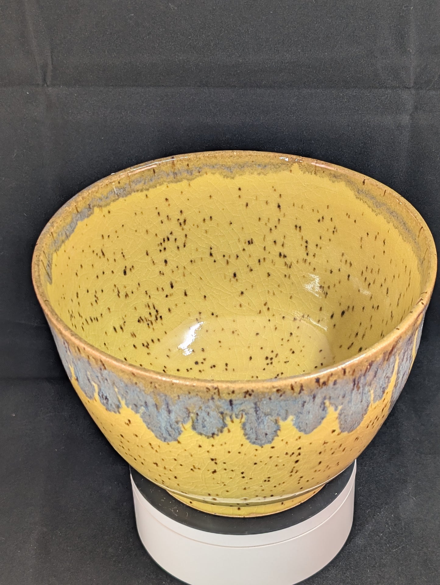 Bowl, Decorative w/Drip Glaze